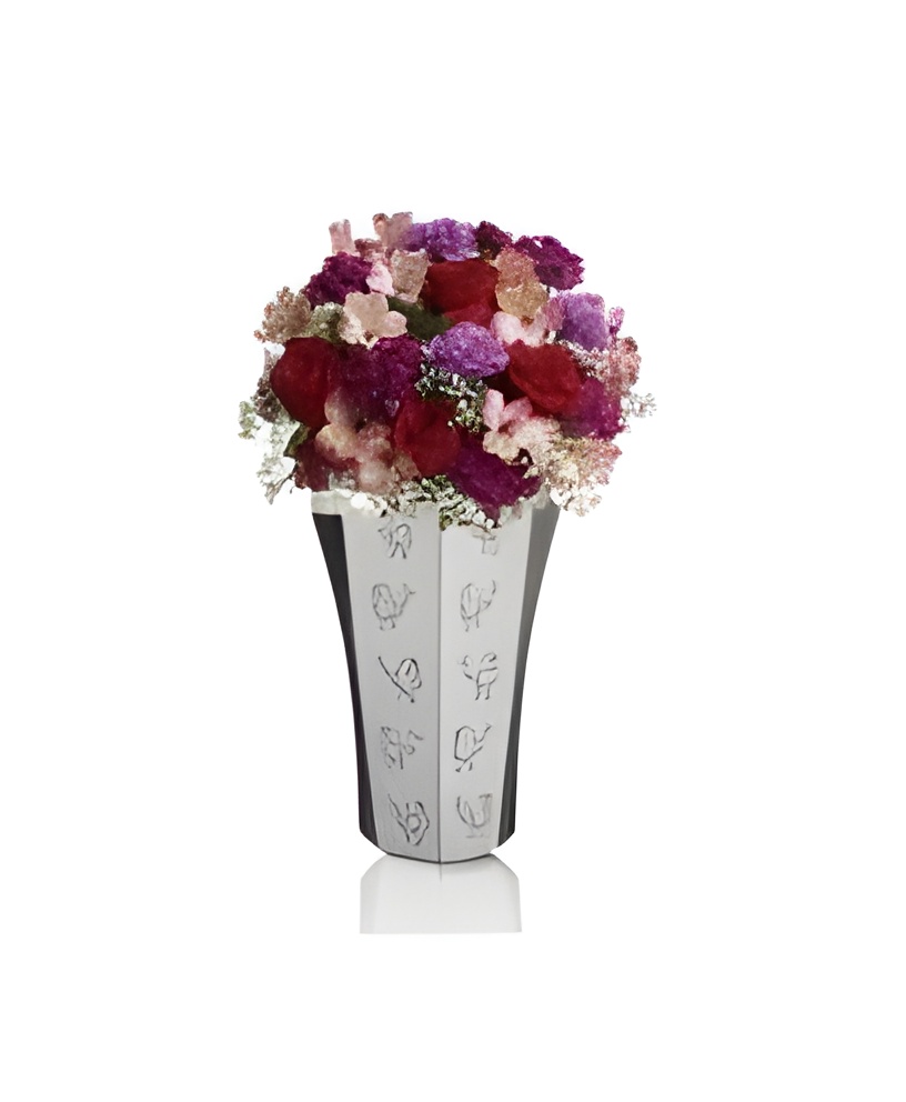 The Ferragaml Flower Vase, a true marvel of Indian craftsmanship, embodies elegance and tradition. Crafted with meticulous attention to detail, it showcases intricate designs inspired by India's rich heritage. This masterpiece seamlessly blends artistry and functionality, adding a touch of regal charm to any space. A testament to India's artistic finesse, it captivates with its timeless beauty.