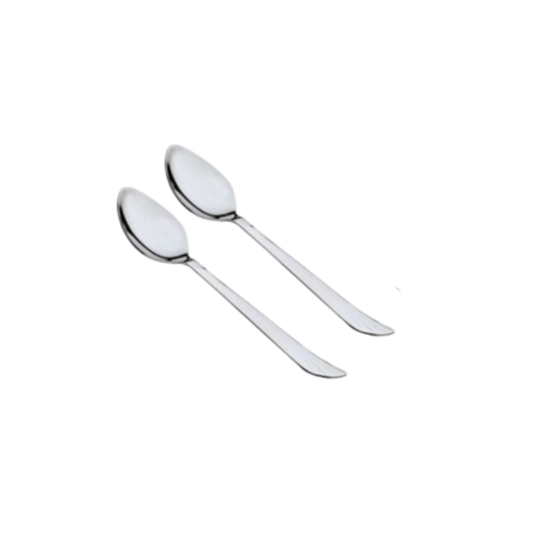 The "Premium Range Tea Spoon Set of 2" is a collection of high-quality tea spoons, typically characterized by their superior craftsmanship and design. This set includes two stylish and well-crafted tea spoons, making it an excellent choice for enhancing your tea-serving experience or for gifting. It adds an elegant touch to your tea service and is ideal for tea enthusiasts who appreciate quality and aesthetics.