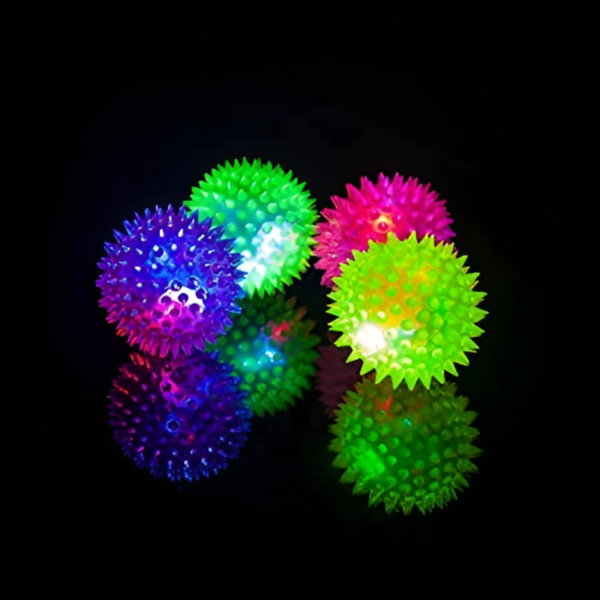 LED Light Colorful Multicolor Balls (Size: 75mm, Pack of 12) are a set of illuminated balls designed for playful and vibrant activities. Each ball is equipped with LED lights, providing a colorful and dynamic visual experience. With a size of 75mm, these balls are suitable for various games and activities. The pack of 12 offers a generous supply for group play or events. These LED light balls add an exciting element to indoor or outdoor play, making them visually appealing and engaging for both children and adults.