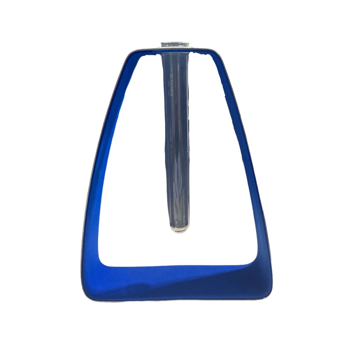 The Triangular Vase with Blue Felt is a contemporary vase with a unique triangular shape, complemented by a blue felt base for added style and protection. This vase is an eye-catching and versatile decorative piece that can enhance your home decor with its modern design..This suggests that the vase has a three-sided shape, similar to a triangle. Triangular vases can have a modern and geometric design, adding a contemporary touch to any space.