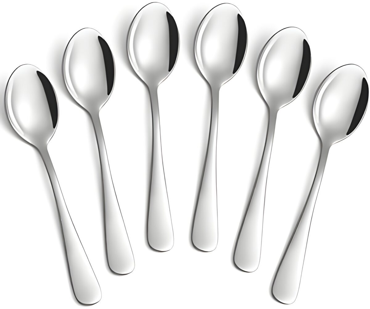 The Premium Range Tea Spoon Set of 7 is a collection of nine high-quality tea spoons designed to enhance your tea-drinking experience. These spoons are a stylish and practical addition to your cutlery collection, perfect for stirring and serving tea.Adorned with intricate line patterns . Made of stainless steel. Maintaining a neat and organized table setting throughout meals.