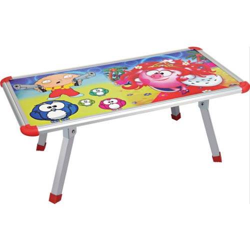 The Kids' Bed Table is a versatile and functional accessory designed specifically for children. This portable table provides a convenient surface for various activities, such as reading, drawing, or enjoying meals, right from the comfort of their bed. Featuring a child-friendly design, it typically includes safety features, durable materials, and often adjustable height settings to accommodate different bed sizes. The Kids' Bed Table aims to enhance the comfort and convenience of children while engaging in various activities in their personal space.