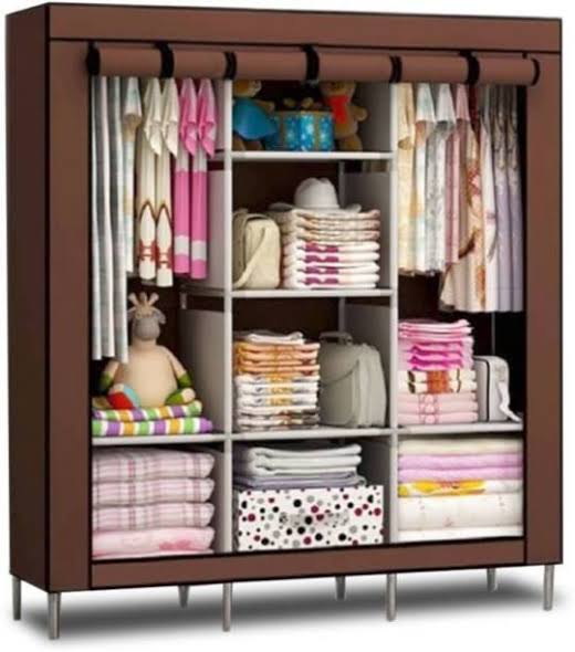 A 3-layer wardrobe is a storage unit with three distinct compartments or shelves for organizing and storing clothes, accessories, or other personal items. This type of wardrobe typically offers multiple sections, allowing for better categorization and arrangement of belongings. The design may include hanging rods, shelves, and drawers across the three layers, providing versatility in storing various types of clothing items. The three-layer configuration enhances the wardrobe's functionality, optimizing space and facilitating efficient organization within a compact storage solution.