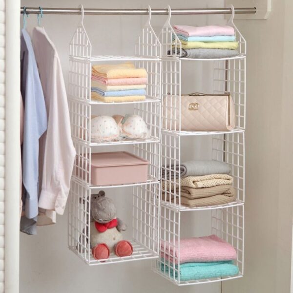 The 5-Layer Multipurpose Almira Rack is a versatile storage solution designed for various purposes. With its five layers, this rack offers ample storage space for organizing items efficiently. The sturdy construction ensures durability, while the multipurpose design allows for the storage of diverse items such as clothing, accessories, books, or household items. Its practical and space-saving design makes it a suitable addition to any room, providing a convenient and organized storage solution.