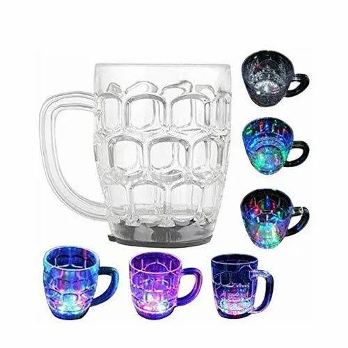 The Magic Lighting Mug is a novelty drinkware item featuring a design that illuminates or changes when hot liquid is poured into it. Typically made from heat-sensitive materials, the mug may reveal a hidden image, pattern, or color as it reacts to the temperature change. This adds an element of surprise and entertainment to the act of enjoying a hot beverage. The Magic Lighting Mug provides a fun and interactive drinking experience, making it a popular choice for gifts or adding a touch of whimsy to daily coffee or tea routines.