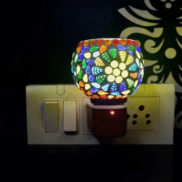 Just insert the kapoordani into the socket and it works as the lovely night lamp, By switching on the button it is a aroma diffuser with night lamp