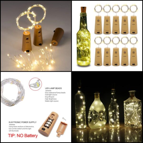 The Warm White Cork LED is a simple and charming lighting accessory. Shaped like a cork, it emits a warm white glow, providing a cozy and ambient atmosphere. Ideal for adding a subtle and elegant touch to bottles or creating a relaxed mood in various settings.