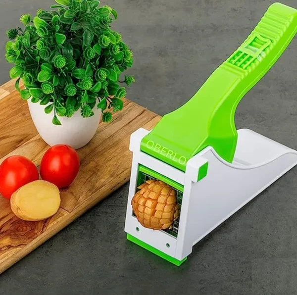 : The Potato & Vegetable Chips Maker boasts a precision slicing mechanism that effortlessly transforms your favorite potatoes and vegetables into thin, even slices. Say goodbye to unevenly cut chips!