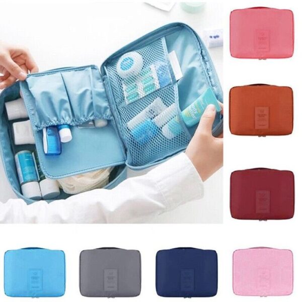 The Travel Toiletry Bag (JA0073) is a compact and practical solution for organizing and carrying personal hygiene essentials during travel. Designed with convenience in mind, this bag features multiple compartments and pockets to accommodate various toiletries, such as toothbrushes, toothpaste, shampoo, and cosmetics. The durable and waterproof material ensures protection for your items, while the zipper closures provide easy access. With a sleek and portable design, the Travel Toiletry Bag is an ideal companion for those on the go, offering a stylish and efficient way to keep essential toiletries organized and easily accessible during travel.