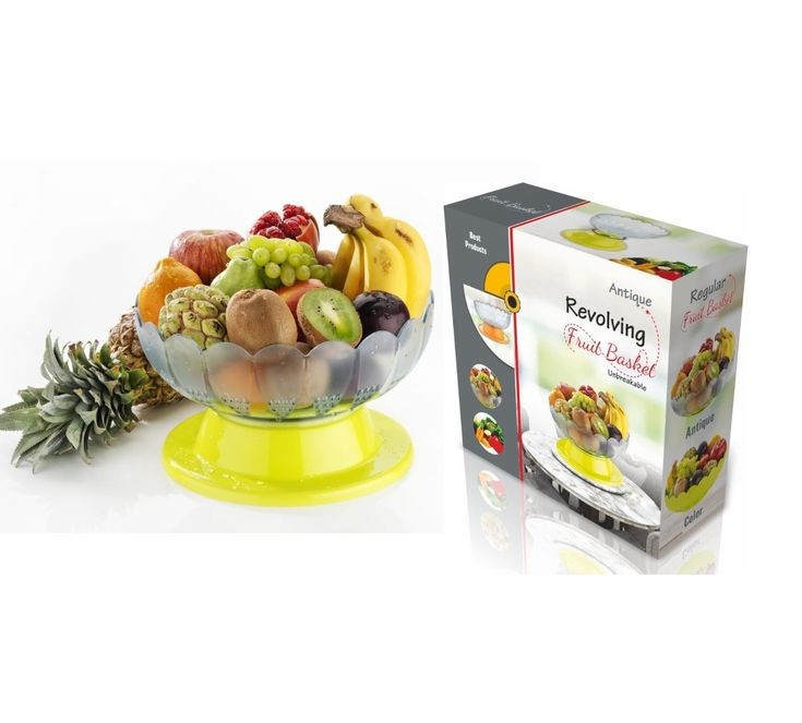 This Bowl Is Made From High-Quality Plastic Material That Will Assure Its Durability For Longer Duration Perfect size for storage in the kitchen, Wide open deep design, easier to put or take fruits. And the bottom of creative storage basket is designed to prevent from slipping and scratching Bowl is specially designed for vegetable, pulses, noodles, pasta and fruit as well as for storing. Large enough volume for fruit basket to organizer different sorts of fruits, such as apple, orange, pineapple, banana, pear, lemon and more Durable and practical tool with designed. Very convenient, space-saving. And it is also as a big round bowl well for storing vegetables, eggs, snacks Keeps fruit veggie fresh, best and effortless to clean, with no loss in storage, dry, wash and decorative your home