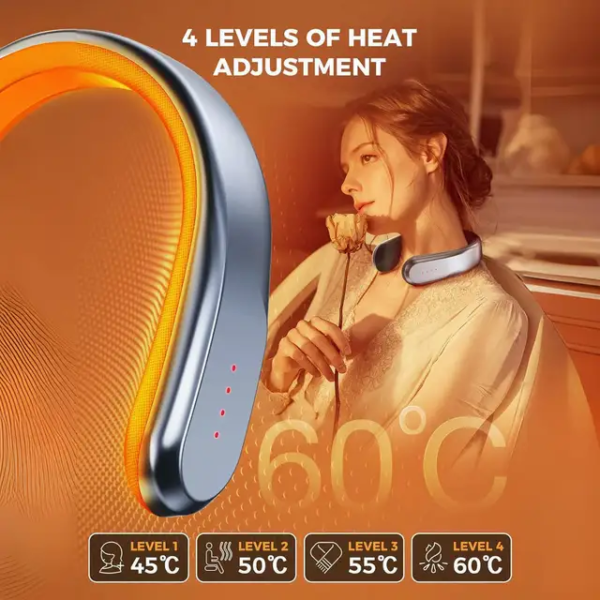 The compact and lightweight design allows you to take this neck heater with you wherever you go. Whether you're commuting to work, enjoying outdoor activities, or just relaxing at home, this wearable heater provides a steady and soothing warmth to your neck area.