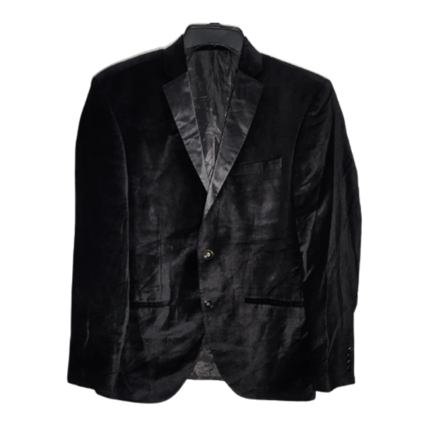 The blazer is adorned with subtle yet distinctive elements, showcasing a tasteful blend of style and subtlety. The lapel design adds a touch of elegance, while the high-quality fabric ensures comfort and durability. The versatile black color allows for easy pairing with a variety of shirts, trousers, or jeans, offering endless styling possibilities