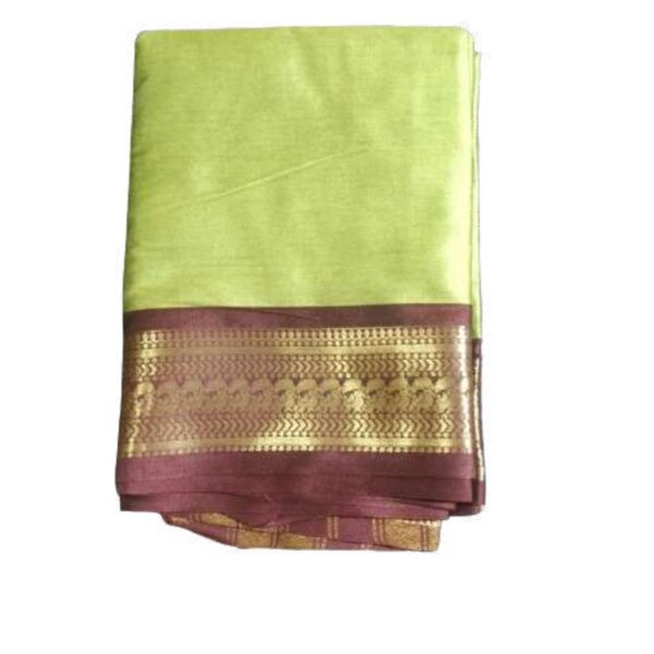 It seems like you're looking for information about Aagyeyi Pretty Sarees in the color green. However, as of my last knowledge update in January 2022, I don't have specific information about Aagyeyi Pretty Sarees or their collections. Keep in mind that my information might be outdated, and I recommend checking the latest sources, such as the official website of Aagyeyi or other reliable online retailers, for the most recent and accurate information on their saree collections, including green-colored sarees.